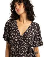 The Billabong Womens All For You Dress in Black Sands