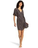 The Billabong Womens All For You Dress in Black Sands