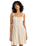 The Billabong Womens Romantic Vibes Skater Dress in Whitecap