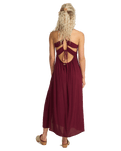Summer Crush Dress in Cranberry