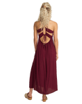 Summer Crush Dress in Cranberry