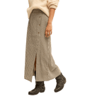 The Billabong Womens In Your Light Skirt in Black Pebble