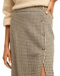 The Billabong Womens In Your Light Skirt in Black Pebble