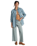 Down The Coast Shirt in Washed Blue