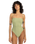 The Billabong Womens Tanlines Tully One Piece Swimsuit in Avocado