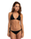 The Billabong Womens Sol Searcher Triangle Bikini Top in Black Pebble