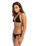The Billabong Womens Sol Searcher Triangle Bikini Top in Black Pebble