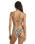 Dark Wave Bandeau Bikini Top in Multi