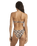 Dark Wave Bandeau Bikini Top in Multi