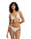 Twisted Tides Remi Tri Bikini Top in White Cap