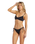 The Billabong Womens Sol Searcher Tie Side Tropic Bikini Bottoms in Black Pebbles