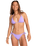 Sol Searcher Tropic Tie Side Bikini Bottoms in Prism Violet