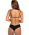 The Billabong Womens Sol Searcher Fiji Bikini Bottoms in Black Pebble