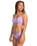 Sol Searcher Fiji Bikini Bottoms in Prism Violet