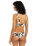 The Billabong Womens Shadow Tropic Fiji Reversible Cheeky Bikini Bottoms in Multi