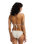 Twisted Tides Tie Side Bikini Bottoms in White Cap