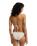Twisted Tides Tie Side Bikini Bottoms in White Cap