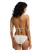 Twisted Tides Tie Side Bikini Bottoms in White Cap