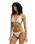 Twisted Tides Tie Side Bikini Bottoms in White Cap