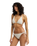 Twisted Tides Tie Side Bikini Bottoms in White Cap