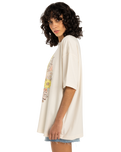 The Billabong Womens Chasin Sunshine T-Shirt in Salt Crystal