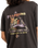 The Billabong Womens Retro Surfin T-Shirt in Off Black