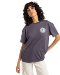 The Billabong Womens Sunshine Living T-Shirt in Black