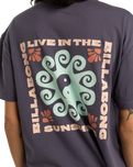 The Billabong Womens Sunshine Living T-Shirt in Black