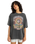 The Billabong Womens Celio Grande T-Shirt in Off Black