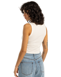 The Billabong Womens Block Party Vest in Salt Crystal