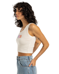 The Billabong Womens Block Party Vest in Salt Crystal