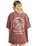 The Billabong Womens The Great Waves T-Shirt in Espresso