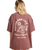 The Billabong Womens The Great Waves T-Shirt in Espresso