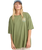 The Billabong Womens Take A Tour T-Shirt in Luv Army