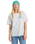 The Billabong Womens Always Looking T-Shirt in Light Grey Heather