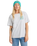 The Billabong Womens Always Looking T-Shirt in Light Grey Heather