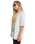 The Billabong Womens Where The Sun Collide T-Shirt in Salt Crystal