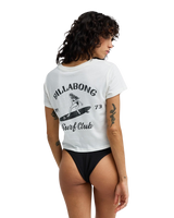 Surf The Waves T-Shirt in Salt Crystal