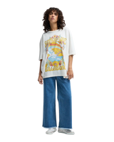 Summer Of Love T-Shirt in Salt Crystal