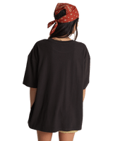 Surf Trip T-Shirt in Off Black
