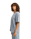 The Billabong Womens Every Other Shell T-Shirt in Salted Blue