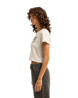 The Billabong Womens Magic Sunset T-Shirt in Grey Heather