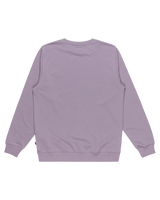 The Billabong Mens Arch Crew Sweatshirt in Light Purple