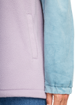 The Billabong Mens Space Lobster Fleece Jacket in Washed Blue