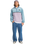 The Billabong Mens Space Lobster Fleece Jacket in Washed Blue