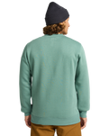 The Billabong Mens Arch Sweatshirt in Sagebrush