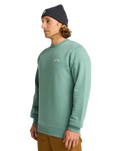 The Billabong Mens Arch Sweatshirt in Sagebrush