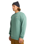 The Billabong Mens Arch Sweatshirt in Sagebrush
