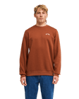 The Billabong Mens Arch Sweatshirt in Tortoise Shell