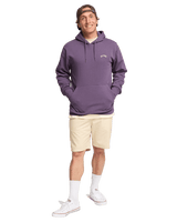 Arch Pullover Hoodie in Dusty Grape